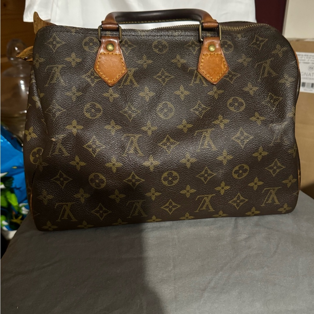Louis Vuitton Brown Monogram Bag - Sold